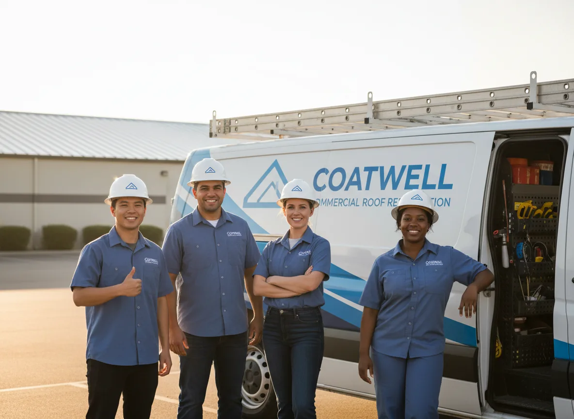 Commercial roof coating company in Del Valle, TX